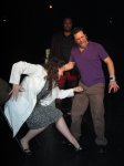 Elizabeth Kennedy, Dave McKeel, Shane Breaux <br />Reese\'s Pieces <br />Photo by Jenn Burland