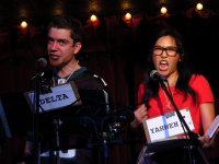 Rodney Umble, Jen Kwok <br />Yahweh\'s Follies (Developmental Reading) <br />Photo by Jenn Burland