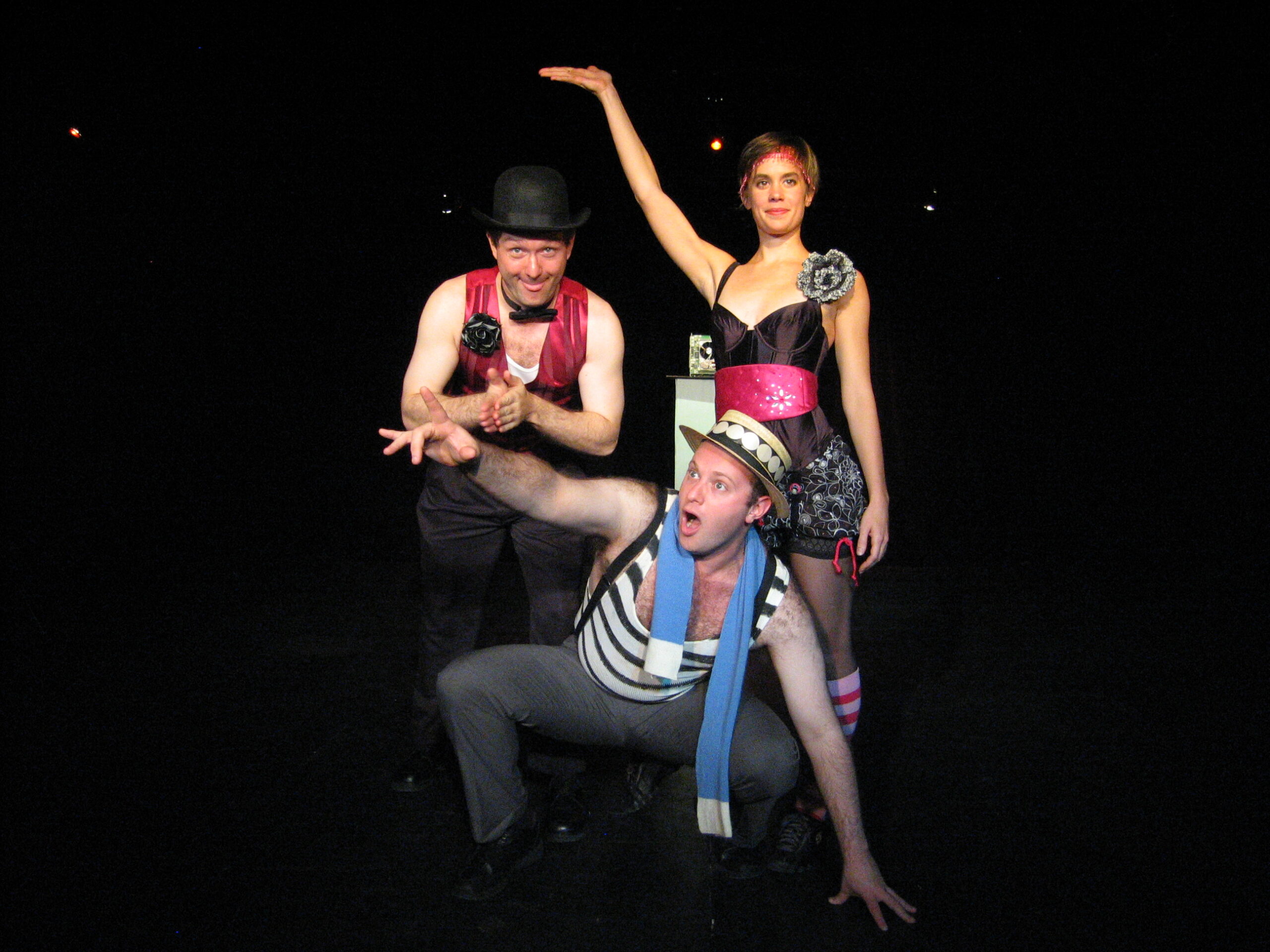 Justin Herfel, Emily Watts, Lee Solomon <br />Reese's Pieces <br />Photo by Jenn Burland